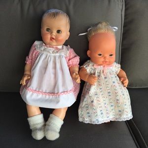 Vintage baby dolls